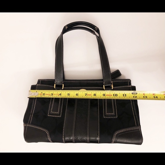 Authentic Coach Black Handbag for Women - Picture 4 of 15